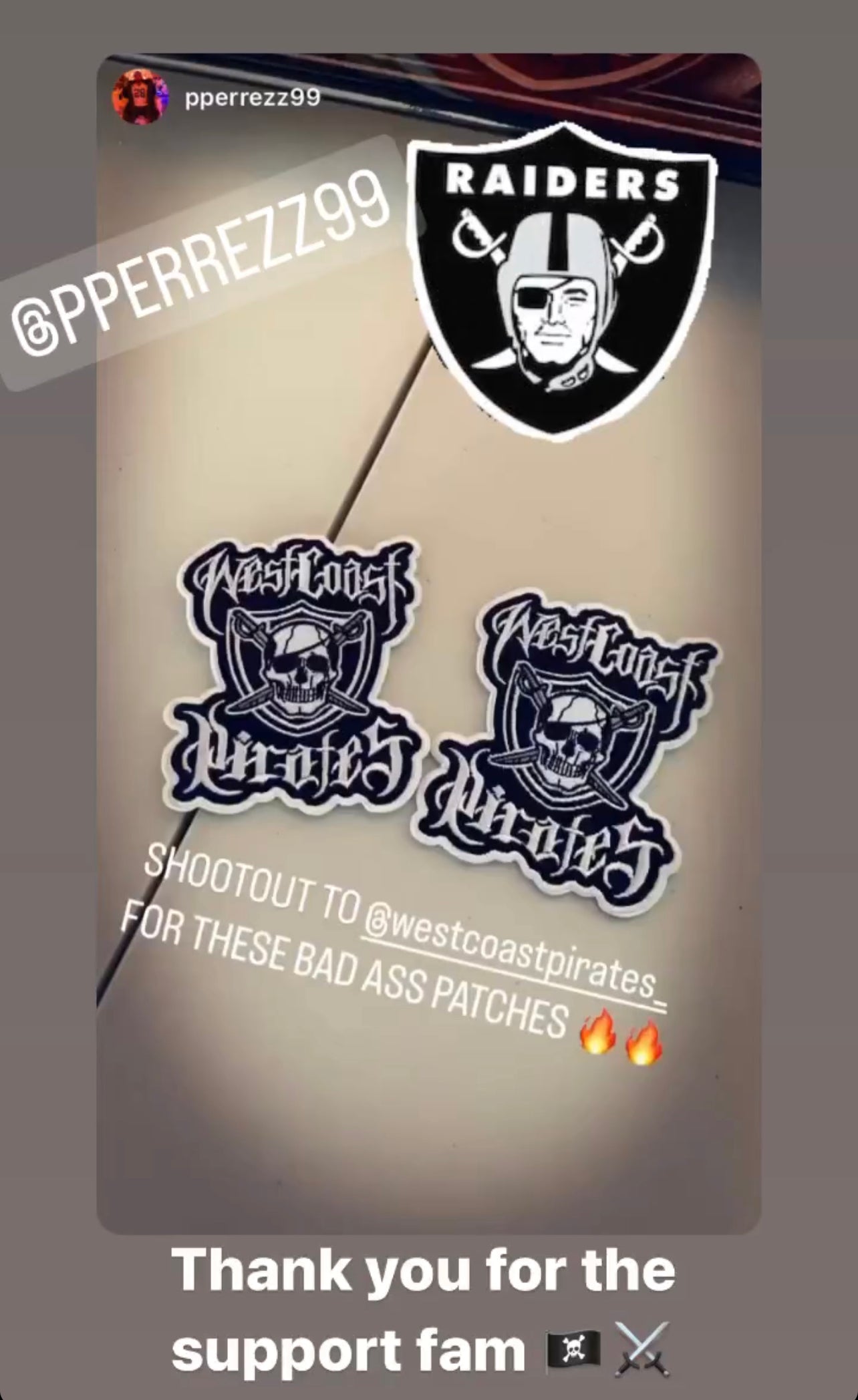 WEST COAST PIRATES - PATCH