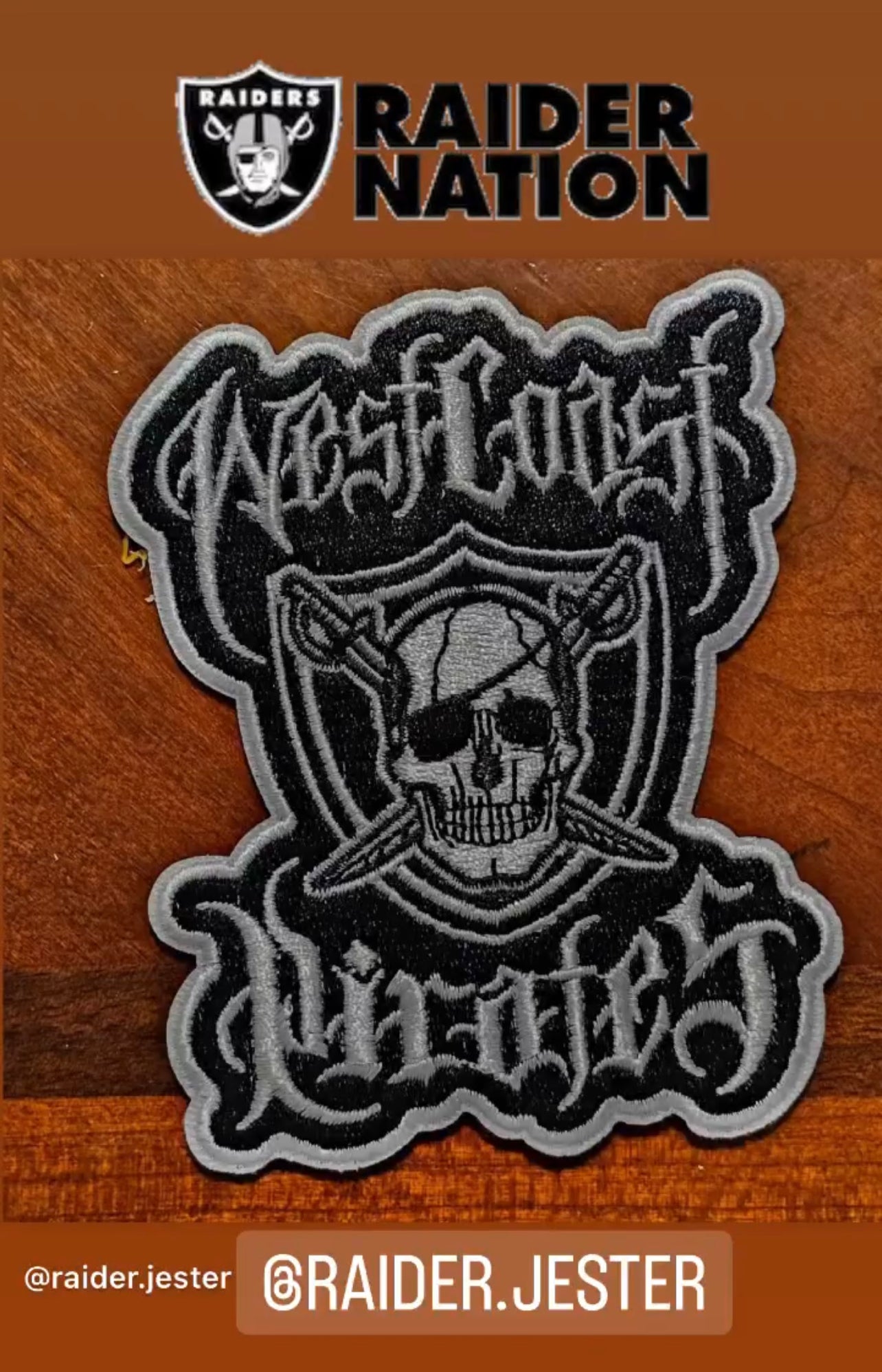 WEST COAST PIRATES - PATCH